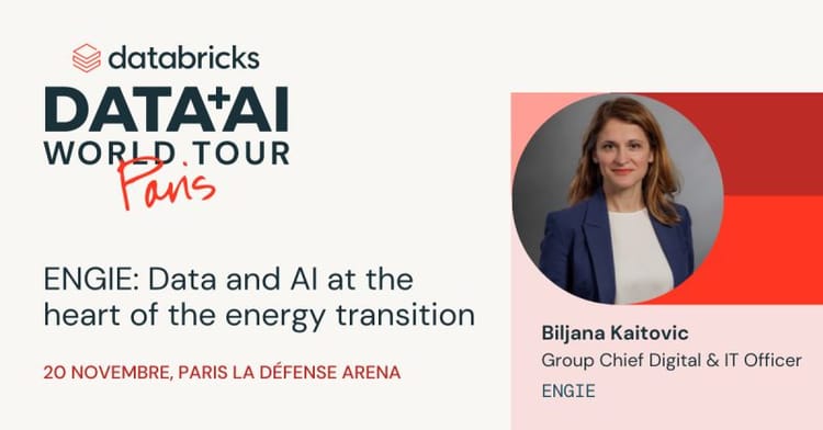 Keynote speech - 'ENGIE: Data and AI at the heart of the energy transition'